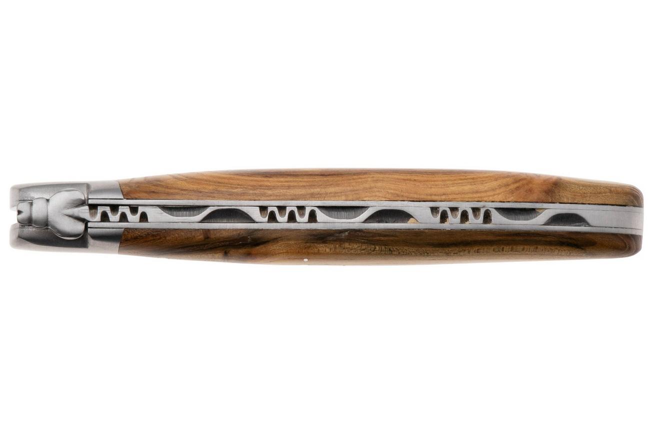 Laguiole en Aubrac Pistachio, Matt Bolster, zakmes, 12 cm