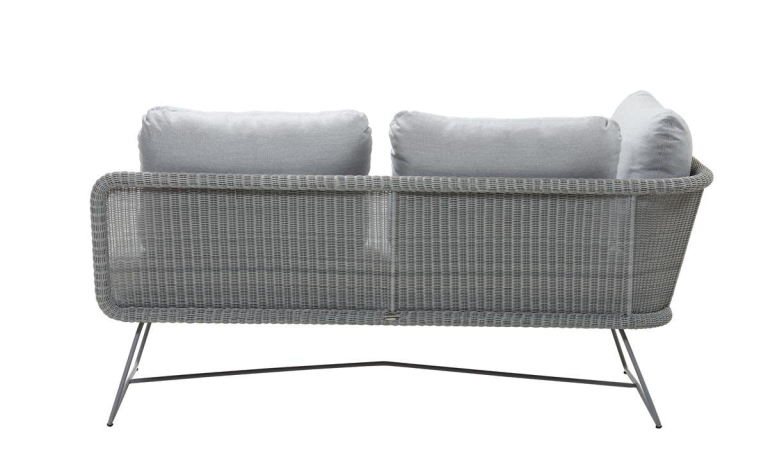 Cane-Line Horizon 2-zits loungebank module rechts grijs
