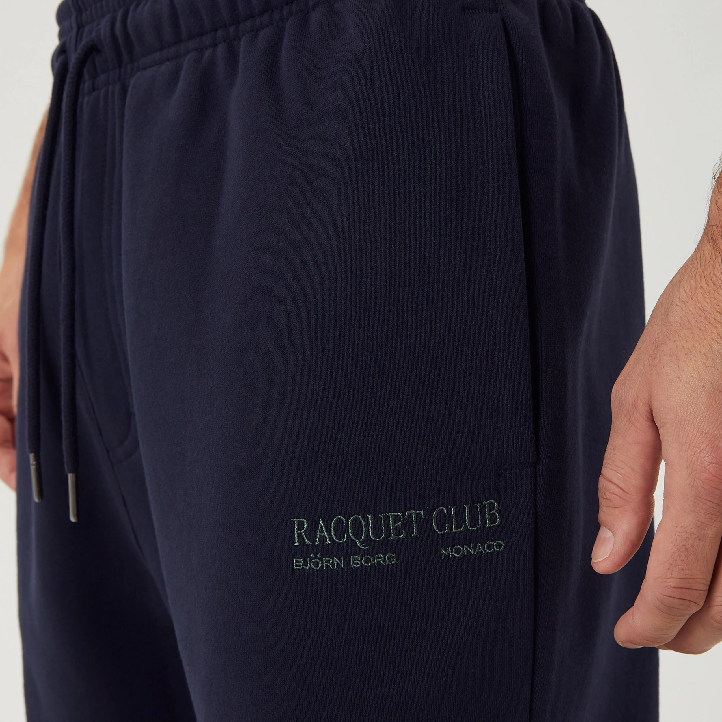 Björn Borg Ace Heavy Sweat Pantalon Survêtement Hommes - Bleu Foncé