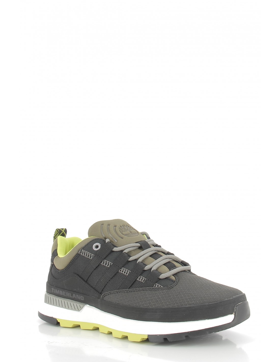 timberland Baskets de ville homme eurotrekker low mesh noir/blanc/vert