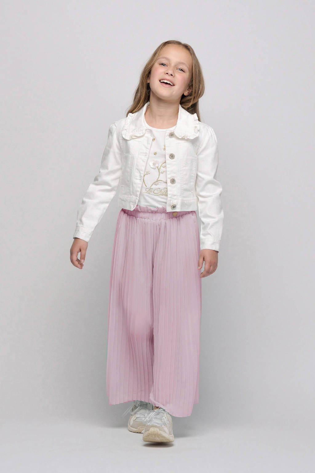 Le Chic spijkerjas wit