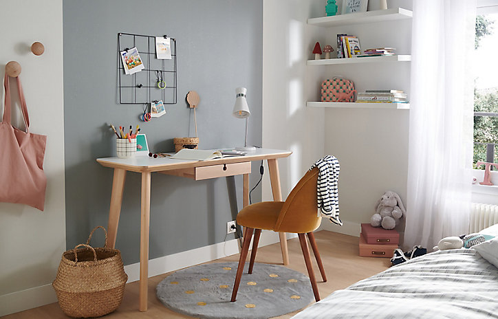 Peinture à effet paillettes GoodHome gris Manhattan 2L