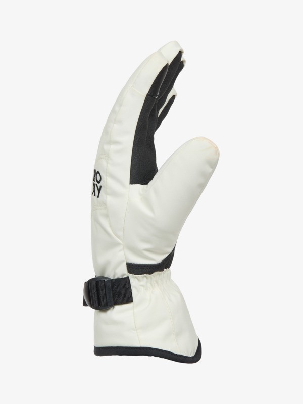 Roxy Jetty Solid Gants techniques ski/snowboard Blanc Femme