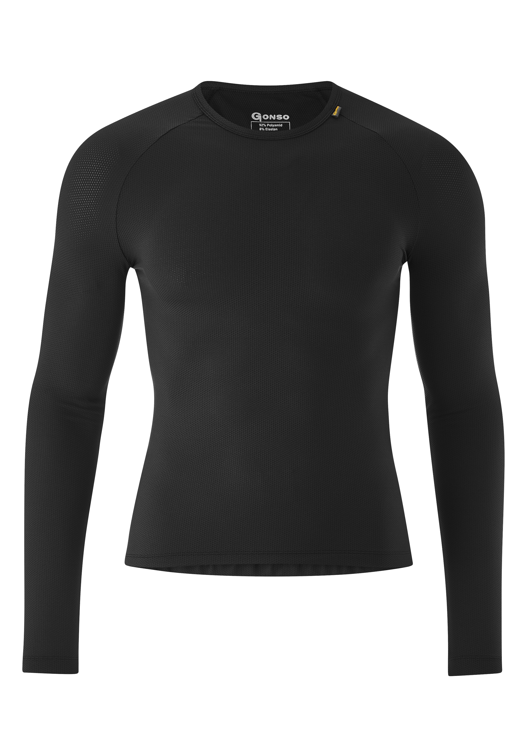 Gonso Funktionsshirt »BASE SHIRT LONGSLEEVE M«, Herren Unterhemd langarm, Radunterhemd, Tight fit