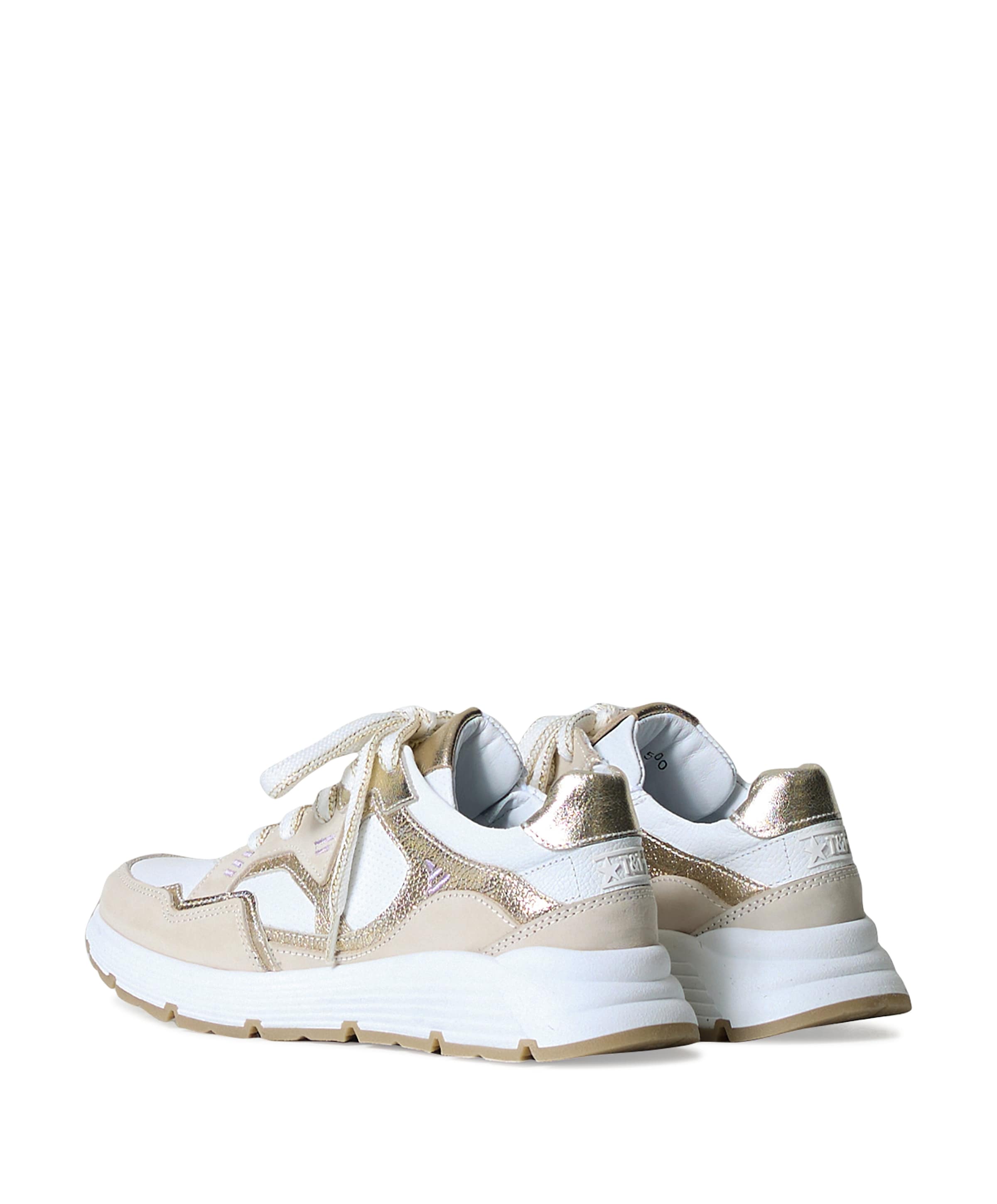Twins Puck meisjes sneakers wit