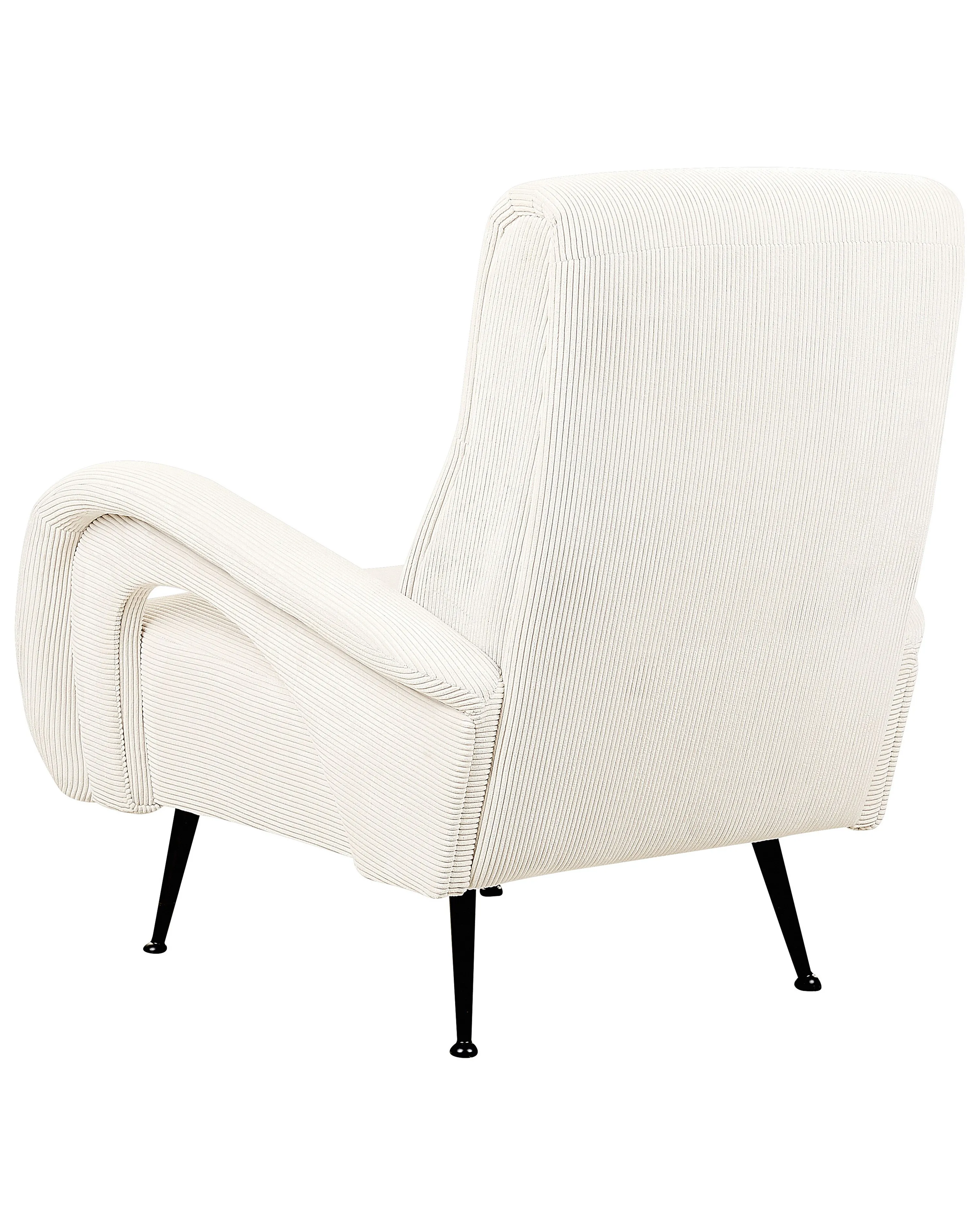 Fauteuil SVALOV Corduroy Gebroken wit