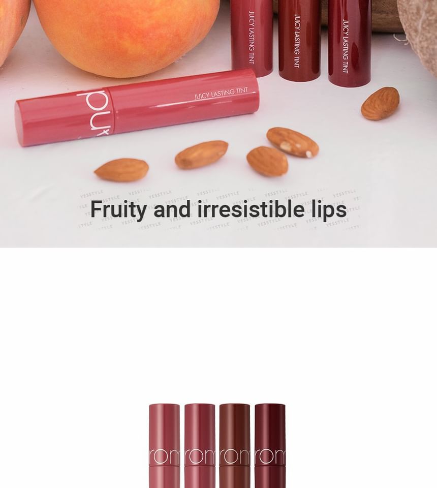 romand - Juicy Lasting Tint 2020 F/W Series - 4 kleuren