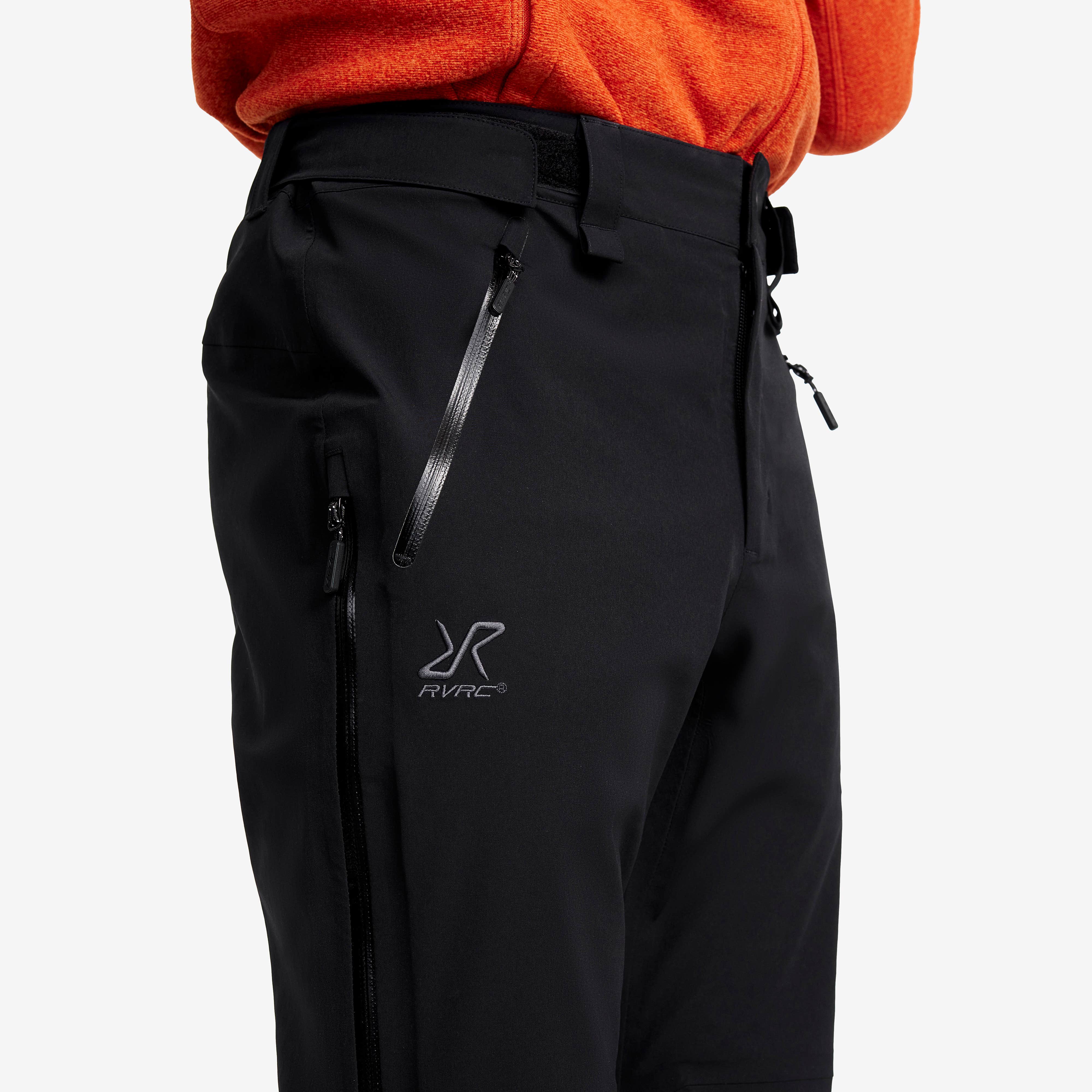 Cyclone Zip-up 3L Pants Herre Black