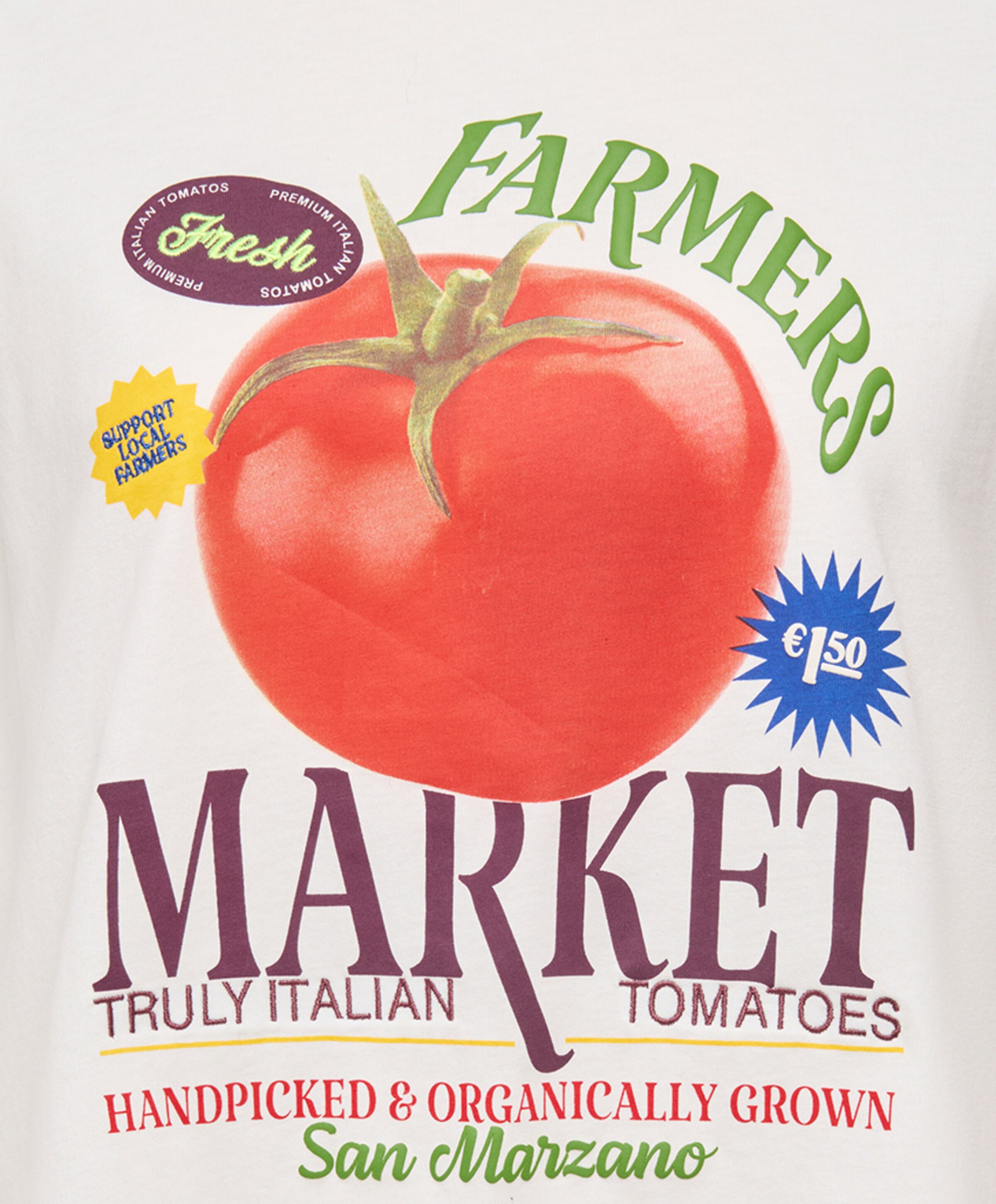 Only Dames T-shirt ecru
