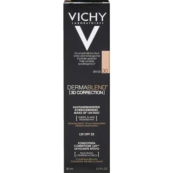 DERMABLEND 3D Make-up 30 beige