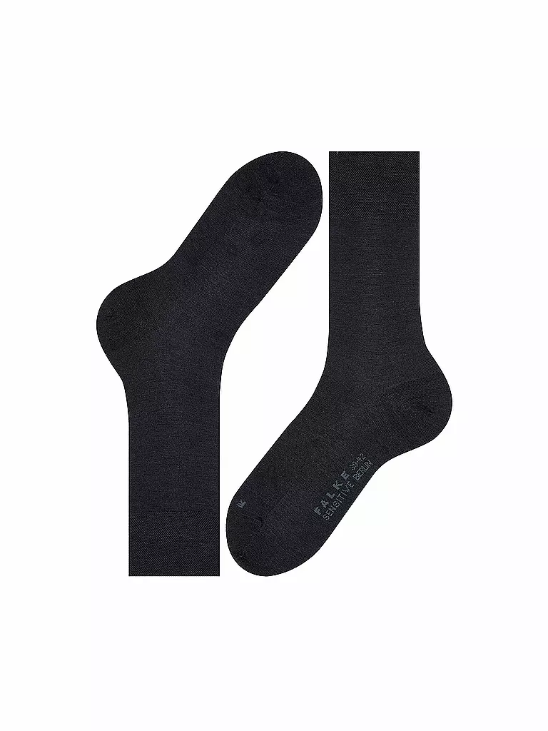 FALKE Herren Socken Sensitive Berlin dark navy dunkelblau