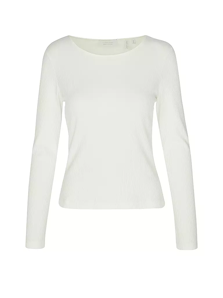 RICH & ROYAL Langarmshirt weiss