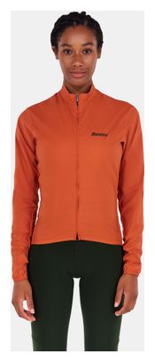 Veste Coupe-Vent Unisexe Santini RTR Orange