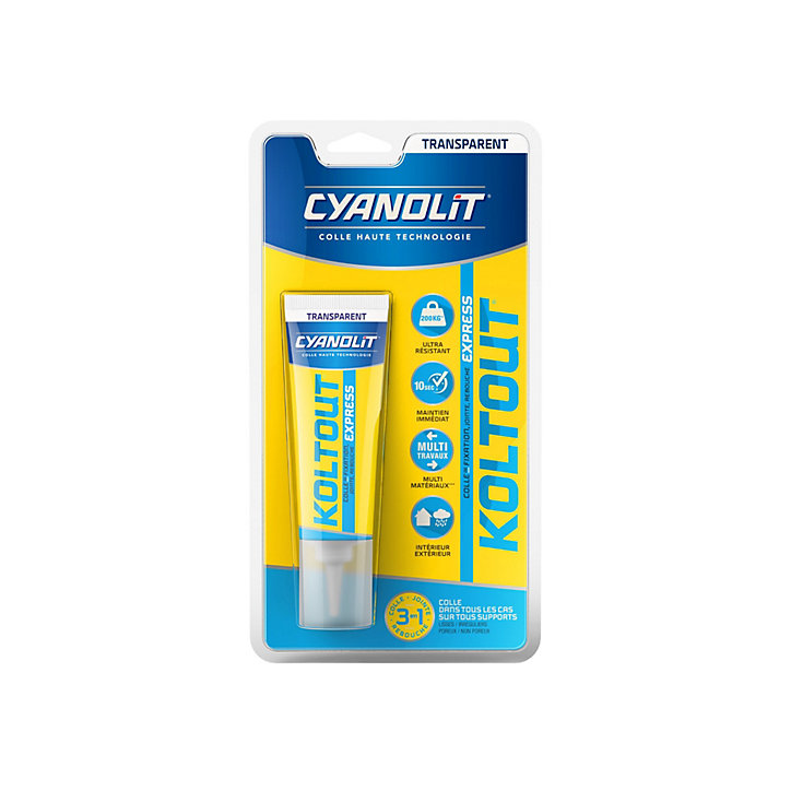Colle Cyanolit Koltout transparent 50 ml