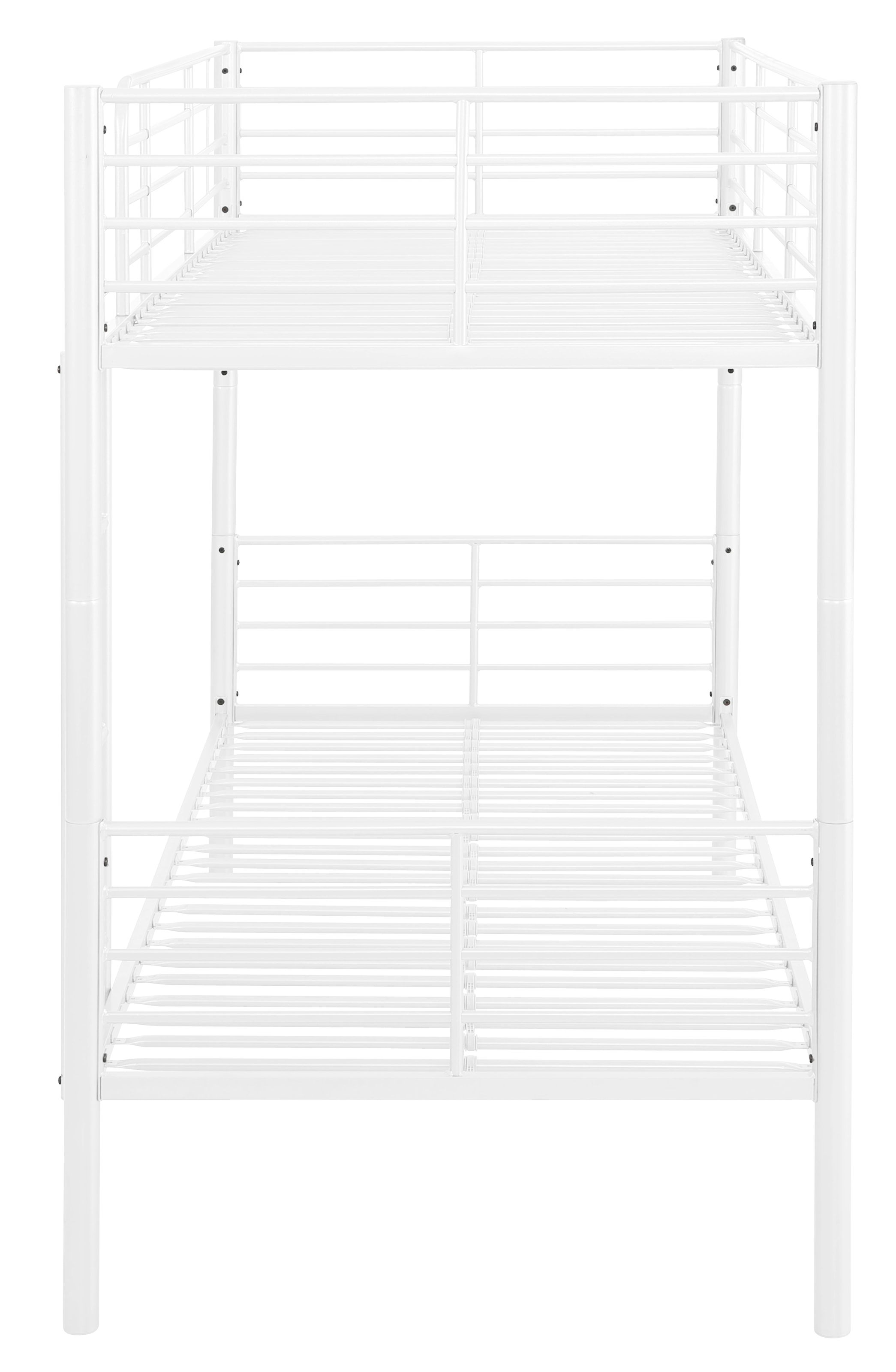Home affaire Etagenbett »Hayo,  Metallbett, Stockbett« teilbar in 2 Einzelbetten,  perfekt für kleine Räume, mehrere Farben, (B/T/H) ca. 208/97/160 cm