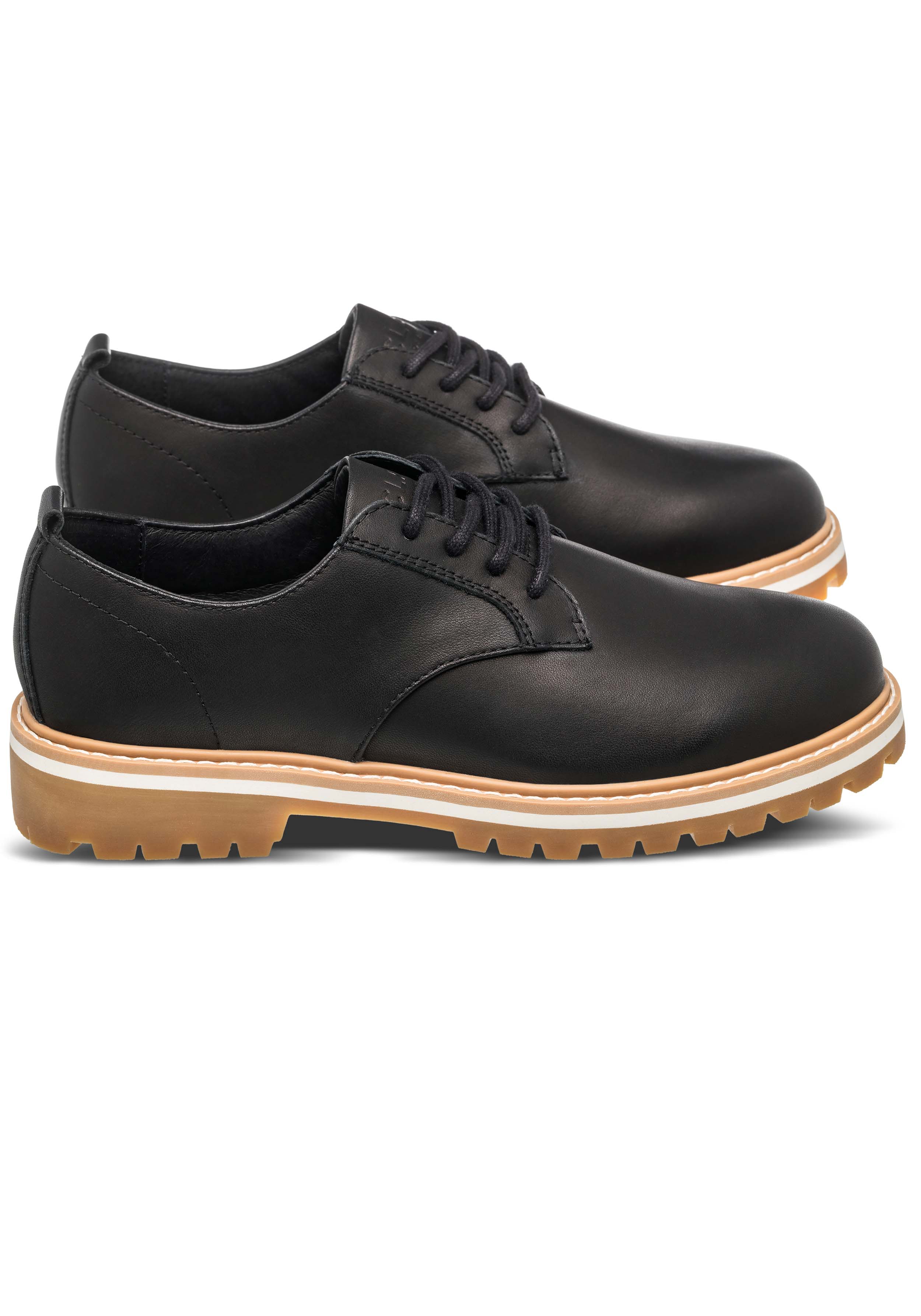 Clae Schuhe Logan Antique Black Leather
