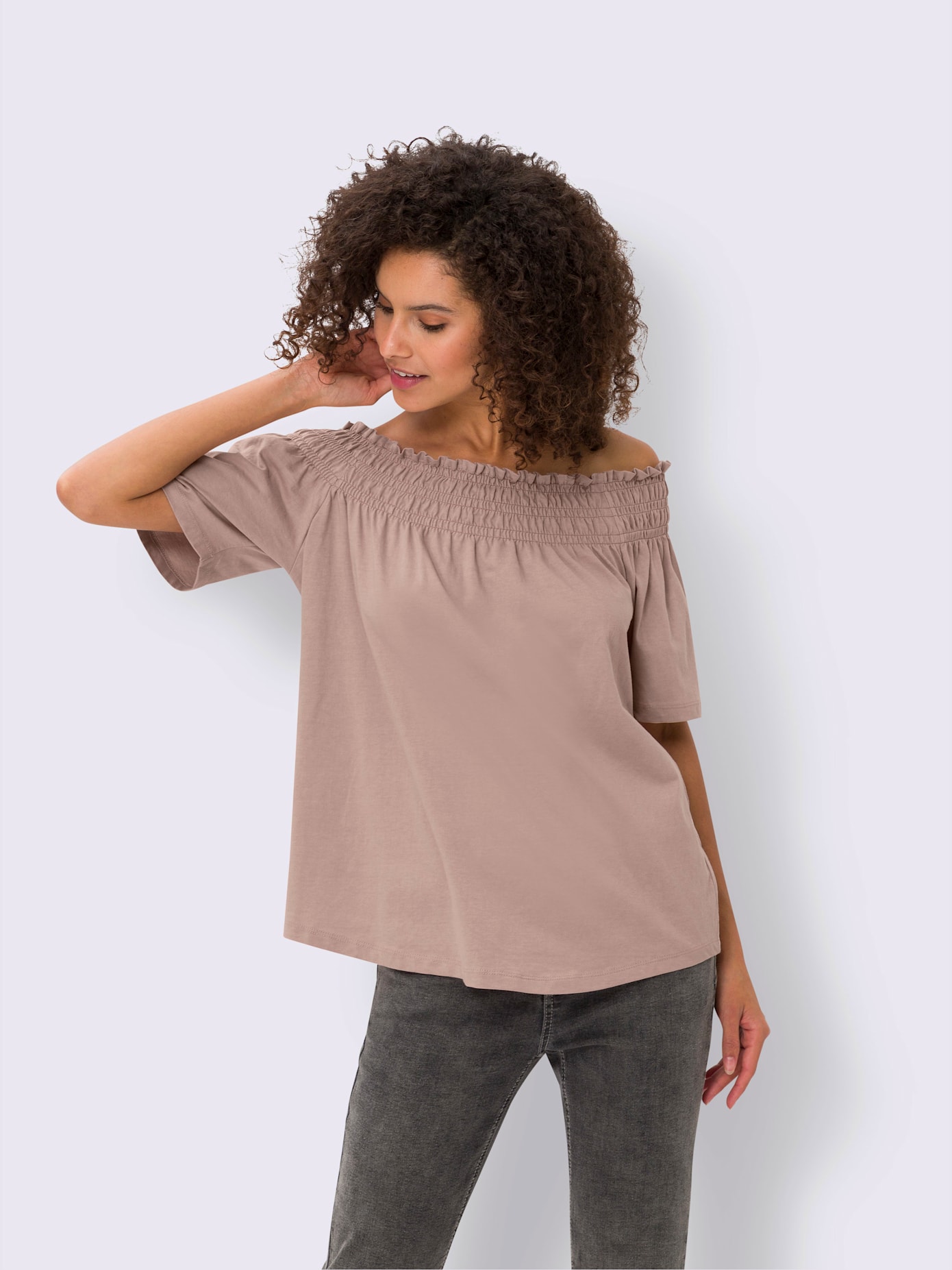 T-shirt carmen pur coton