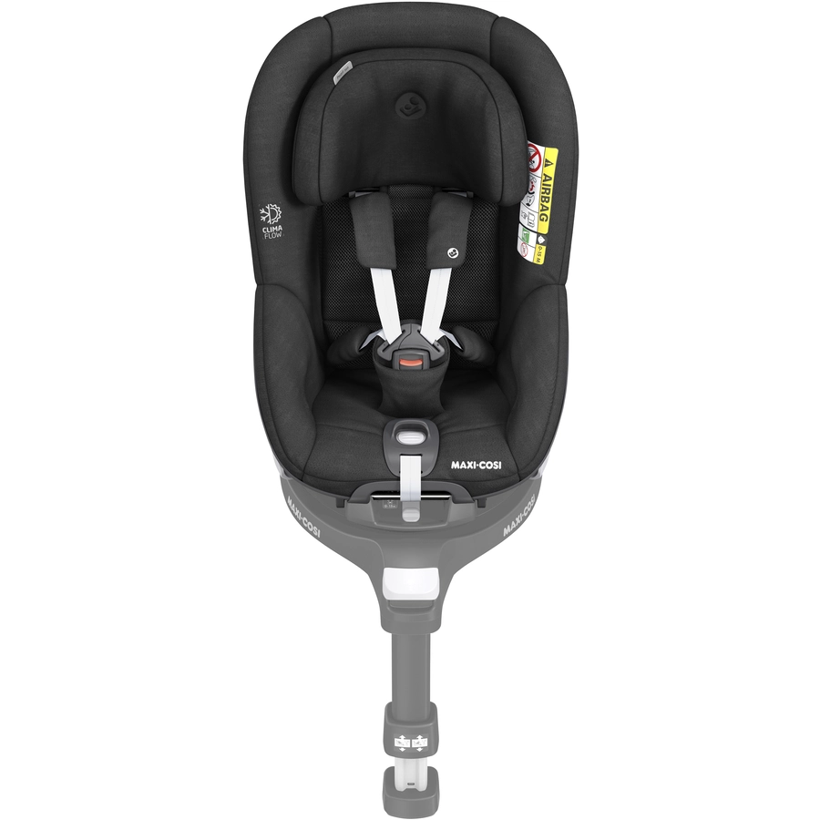 MAXI COSI Set Babyschale Coral 360 Essential Graphite plus Kindersitz Pearl 360 Authentic Black plus Basisstation FamilyFix 360