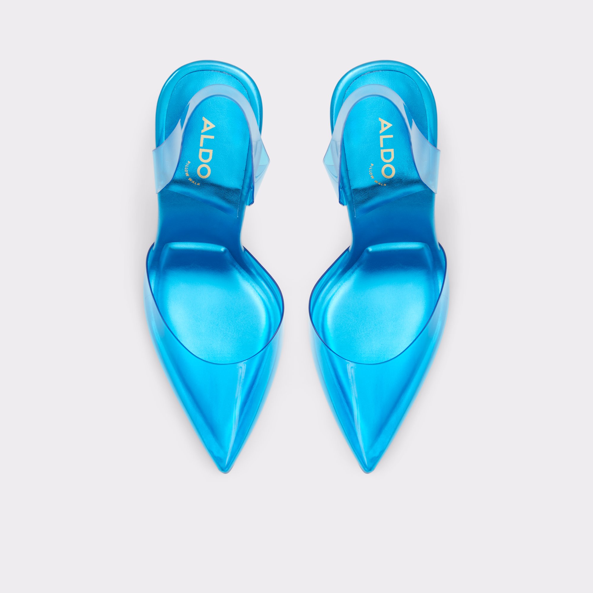 Solanti Medium Blue Women Block Heels