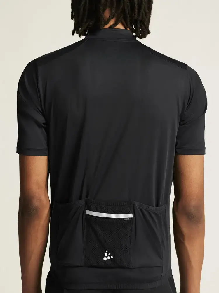 Craft ADV Gravel Fietsshirt Korte Mouwen Zwart Heren