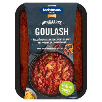 Lochtman Hongaarse Goulash Rund 500 g
