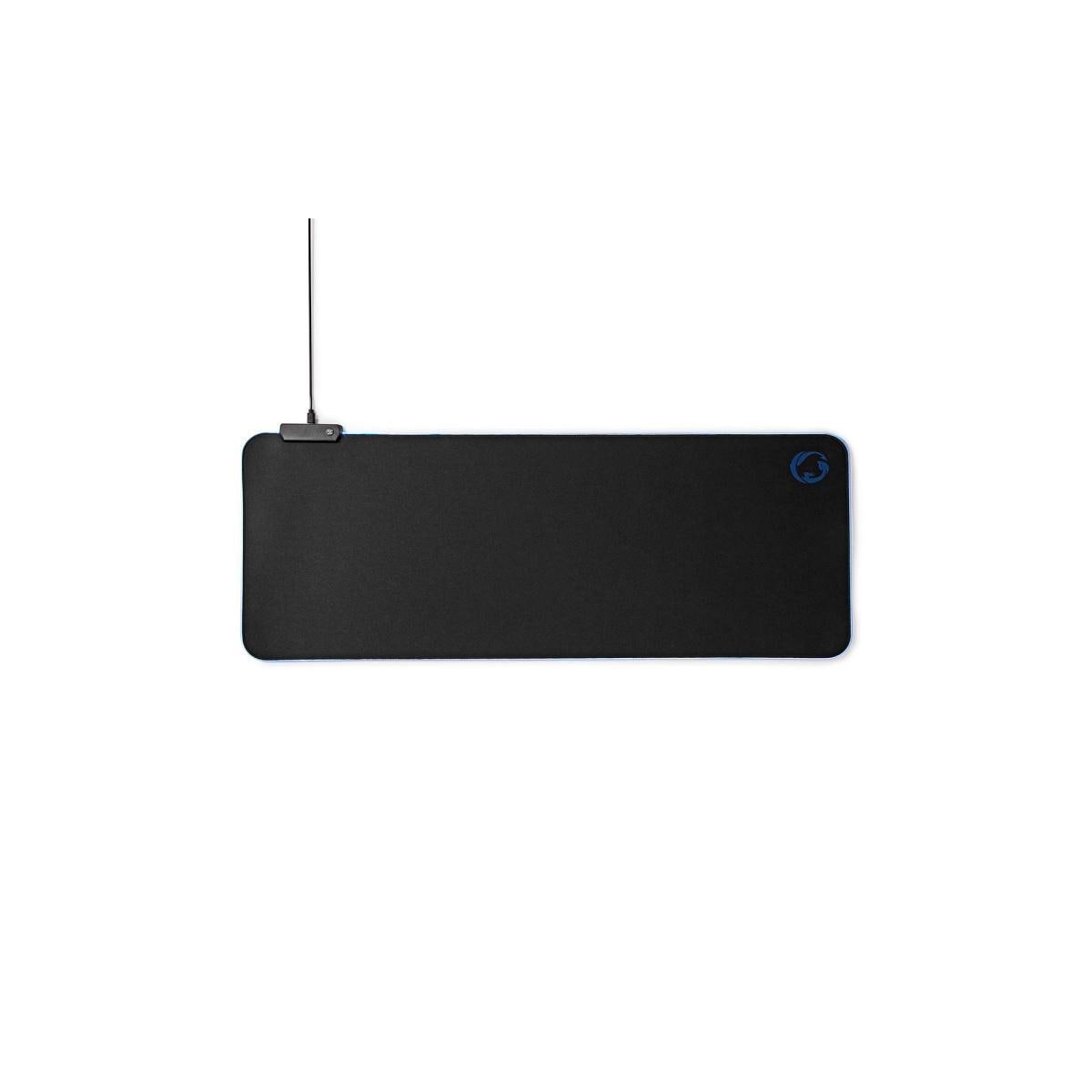 Nedis Gaming musematte | Gummi / Mikrofiber | Sort