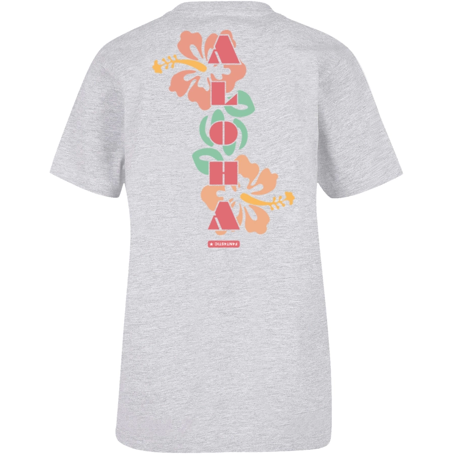 F4NT4STIC T-Shirt Aloha heather grey