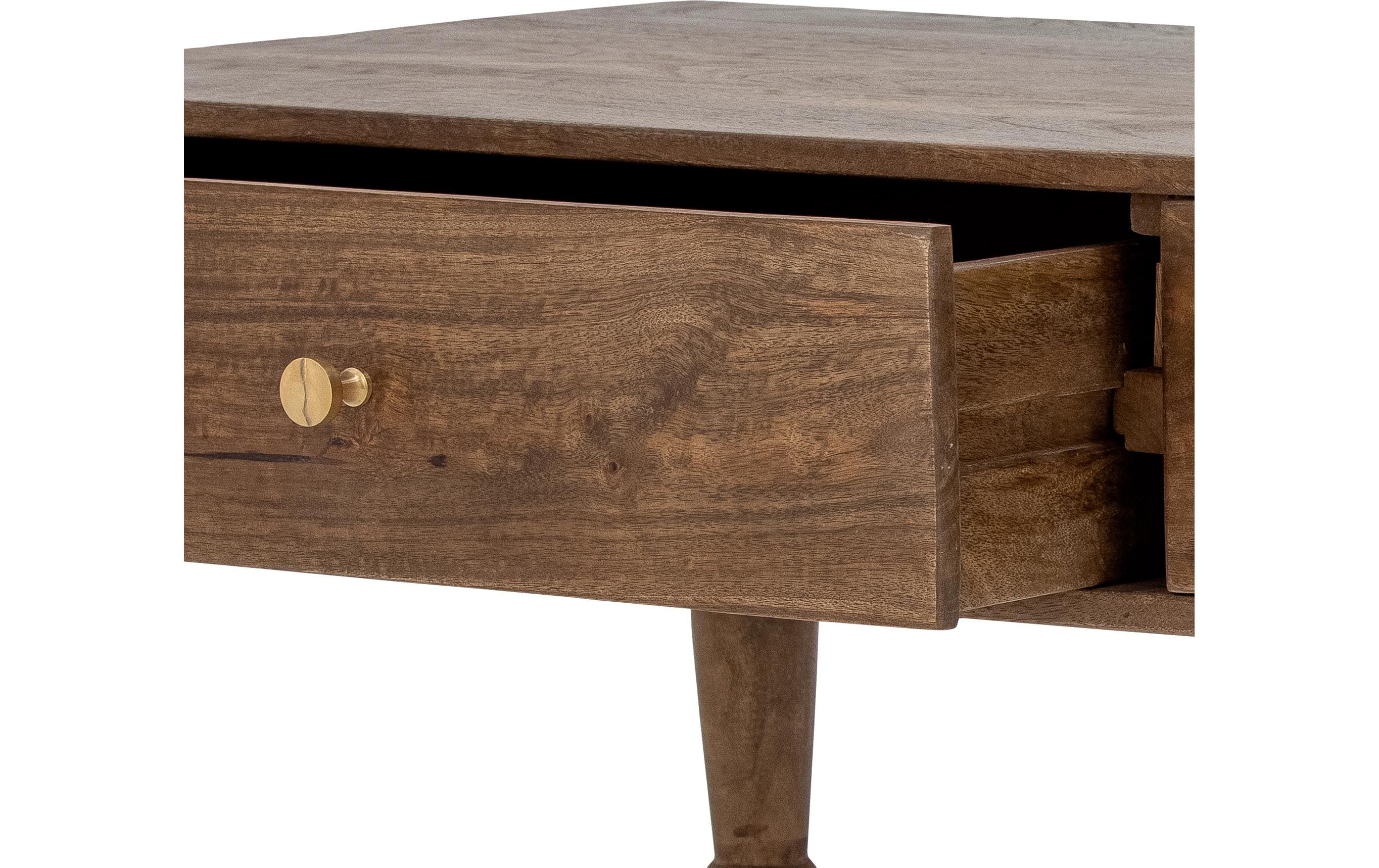 Tisch Betton 50 x 77 cm, Braun<br>Konsolentisch