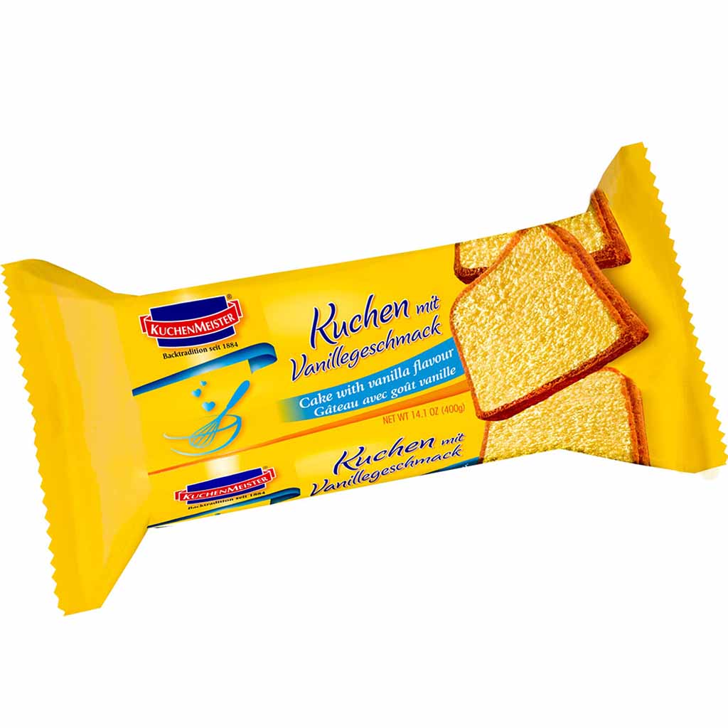 Kuchenmeister Kuchen mit Vanillegeschmack 400g MHD:21.5.25