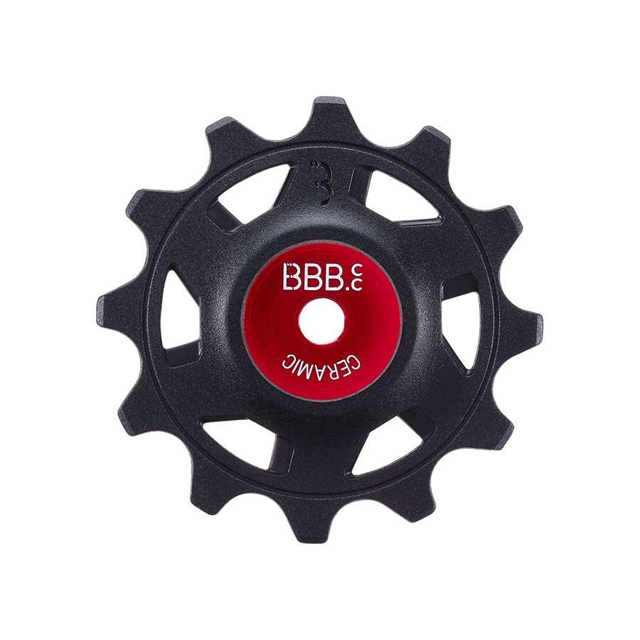 BBB Cycling BDP-17 RollerBoys Ceramic Derailleurwieltjes 12T-14T Zwart