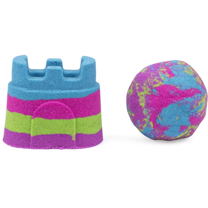 Kinetic Sand - Einhornschloß in Regenbogenfarben