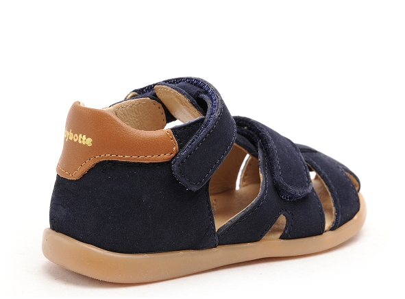 Babybotte nu pieds bebe geo bleu