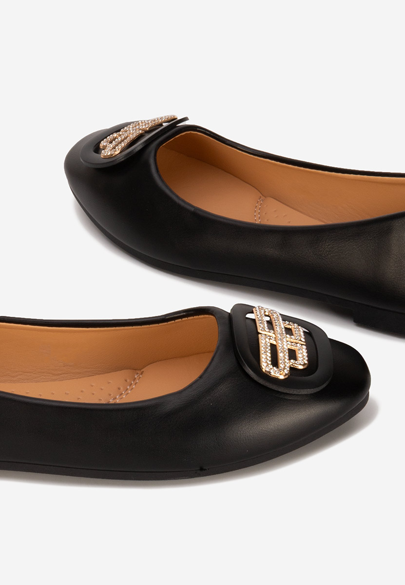 Ballerines femme noirs Bedya