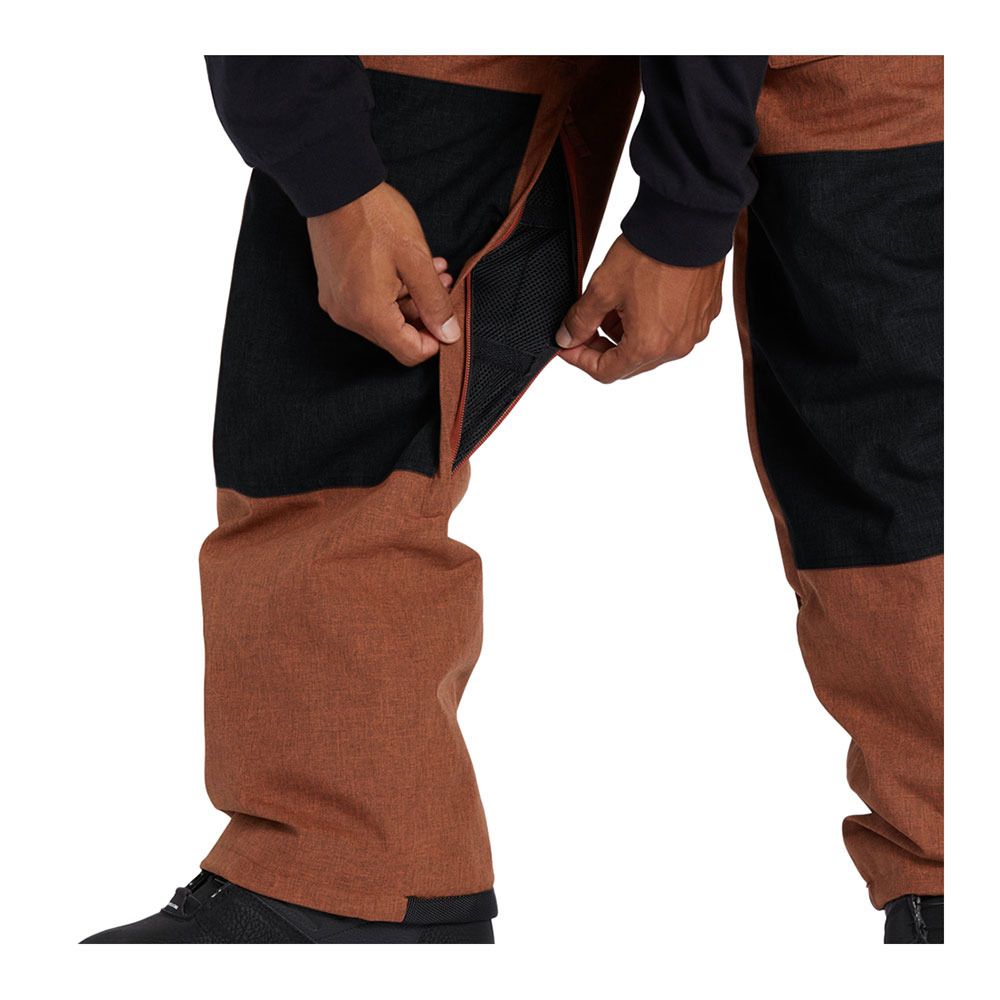 DC Shoes SHADOW - Salopette ski Homme auburn