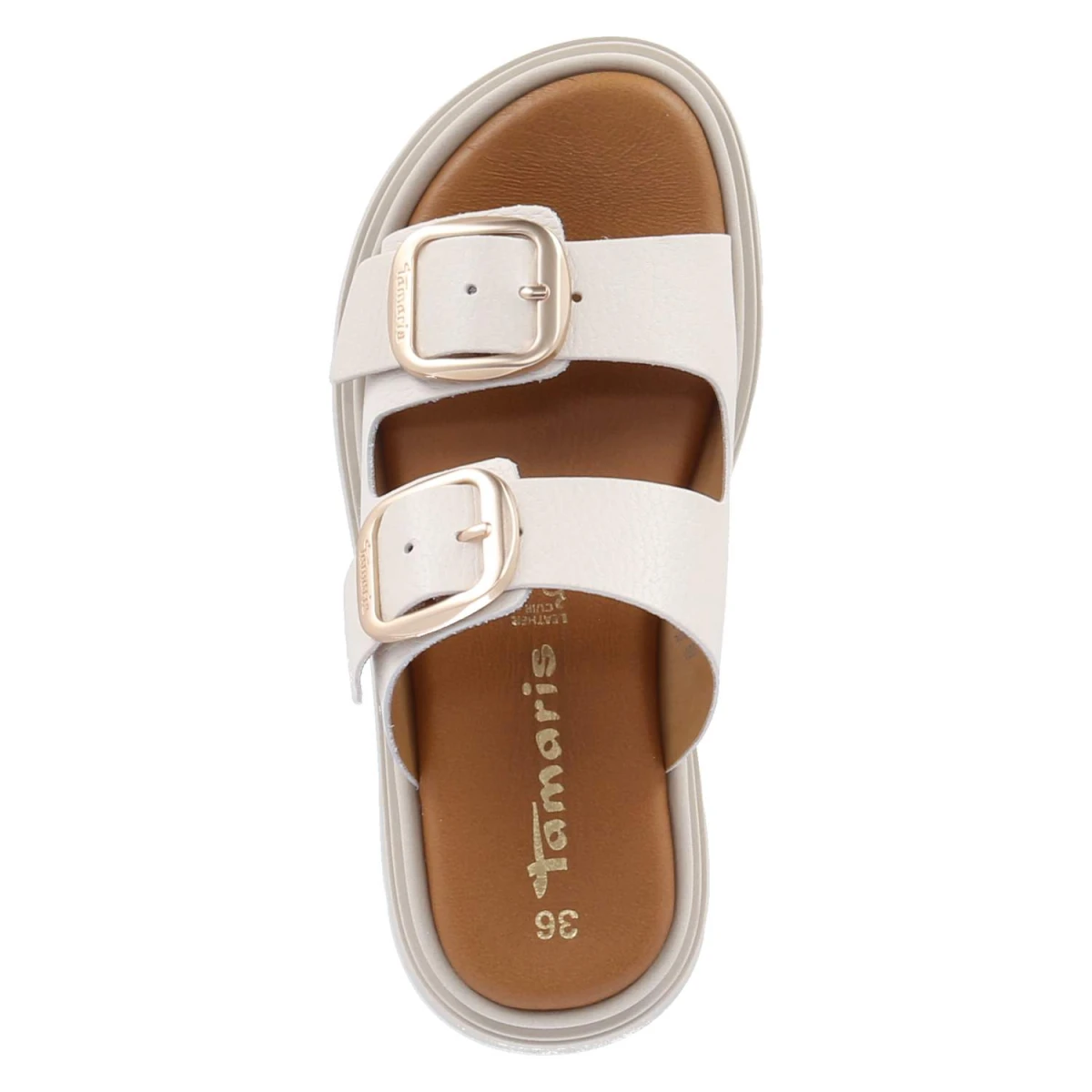 TamarisPantoletten - IVORY LEATHER