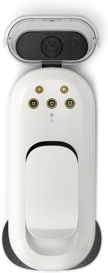 Philips L'OR BARISTA Absolu Kapsel-Kaffeemaschine - 19 Bar System, Dual-Kapselerkennung, über Eis genießen, Intensitäts-Boost, XXL Kapseln kompatibel, Satinweiß (LM9512/00)