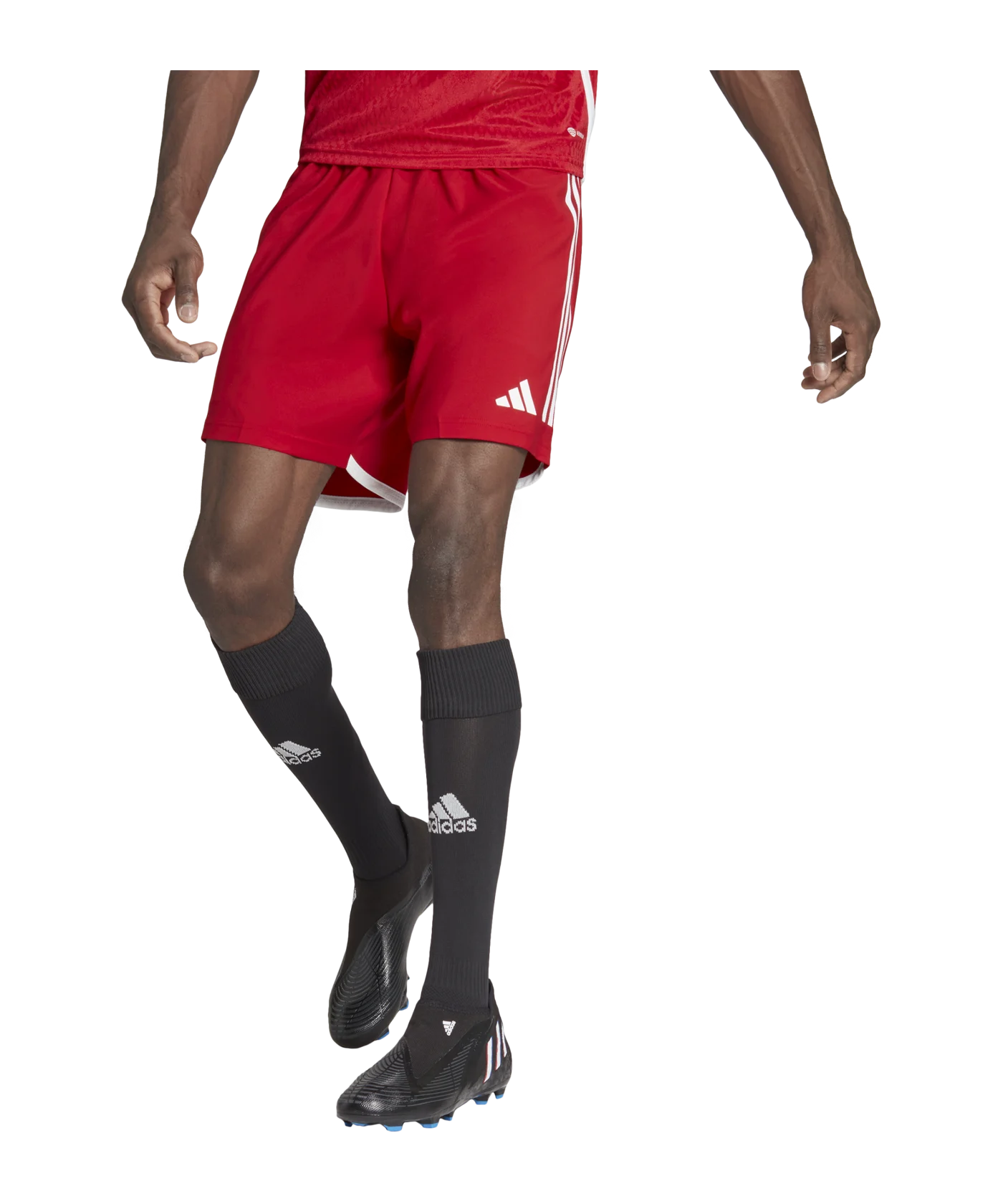 adidas Tiro 23 Competition Match Short Rot Weiss