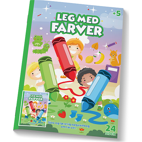 Leg med farver 24 tegninger A4