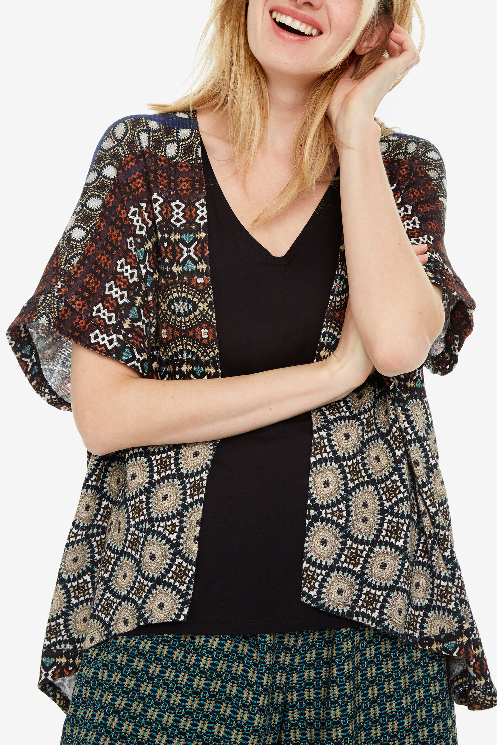 Camisa de efeito duplo Jamil