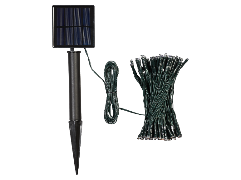 LED-lichtsnoer op zonne-energie 100 LED's