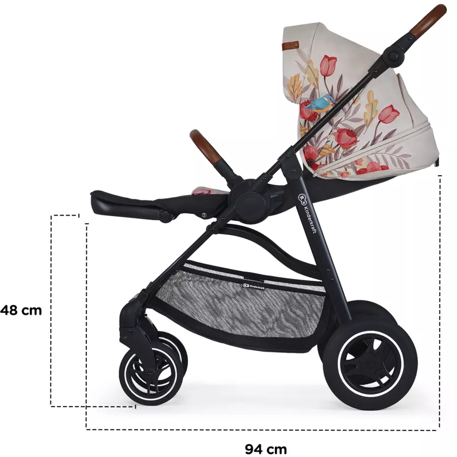 Kinderkraft Buggy ALL ROAD Bird Pattern