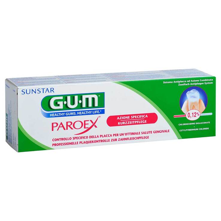 GUM Paroex 0,12% CHX Zahngel, 75 ml