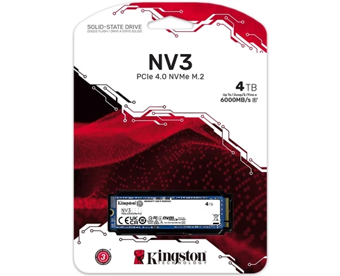 Kingston NV3 Gen 4  M.2 SSD 4TB