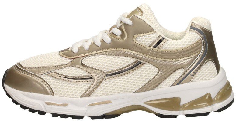 Sub55 Sneakers Laag goudkleur