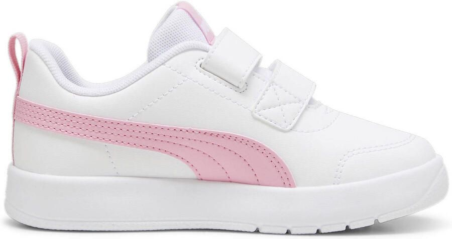 PUMA Courtflex V3 V Ps Schoenen Wit Roze
