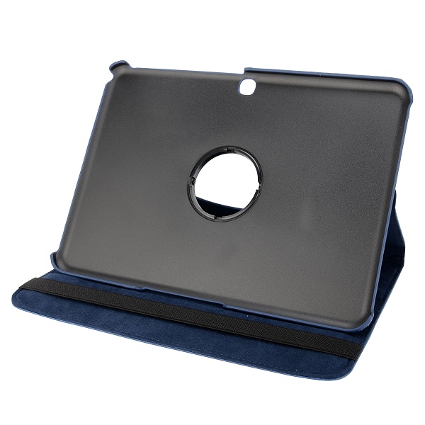 Samsung Galaxy Tab 4 10.1 Flipcase Hülle Ledertasche - Dunkelblau