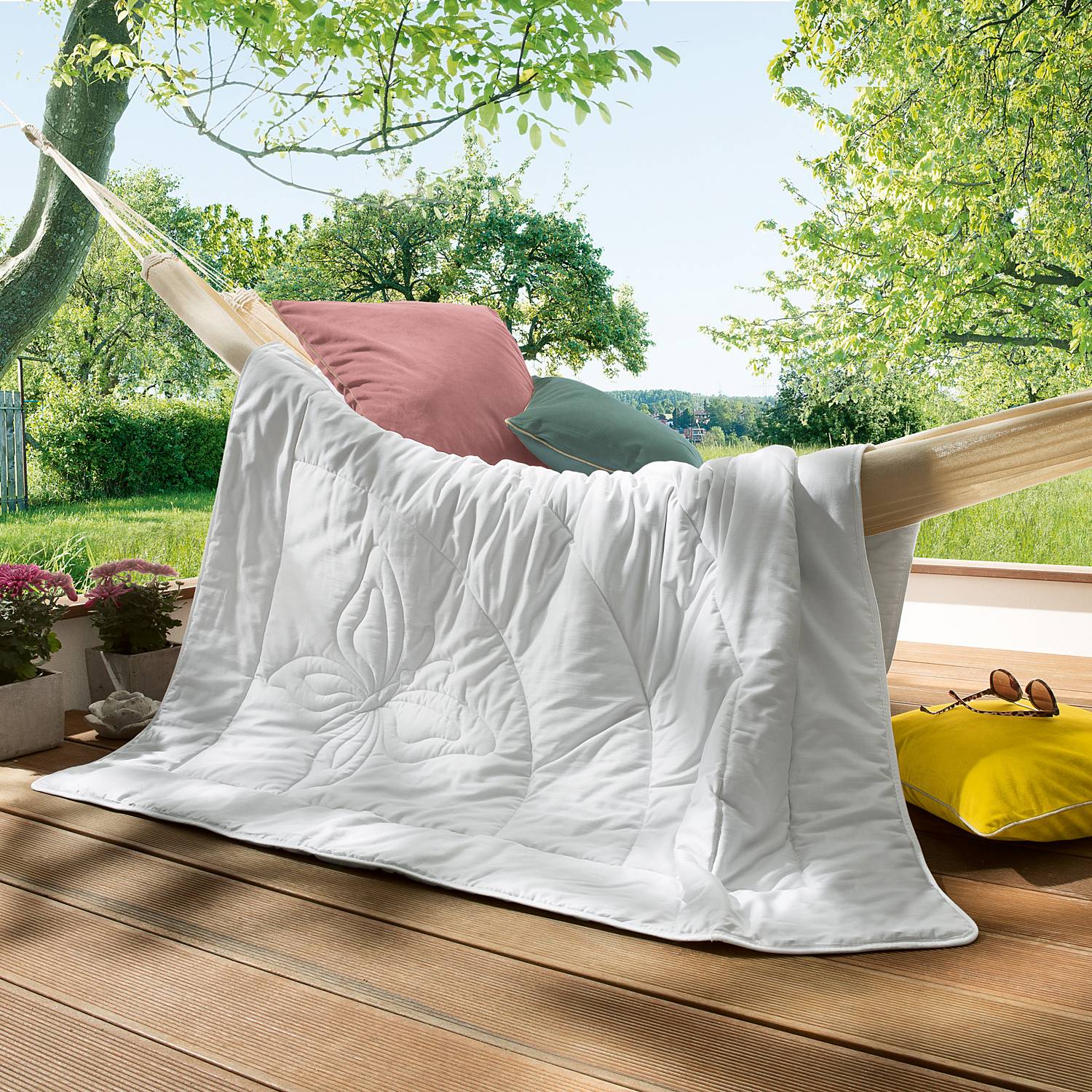 Erwin Müller Wildseiden-Steppbett 