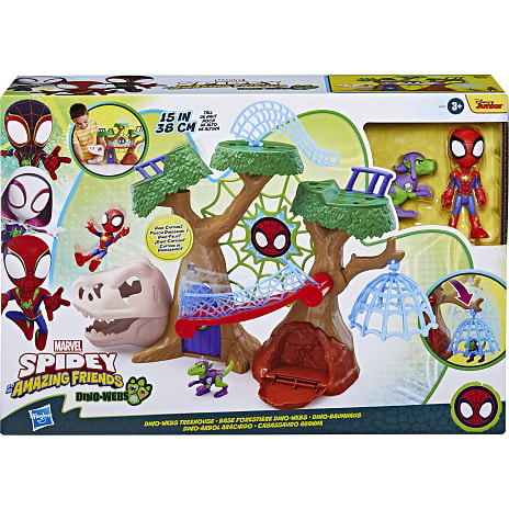 Disney spidey and friends dinowebs træhytte