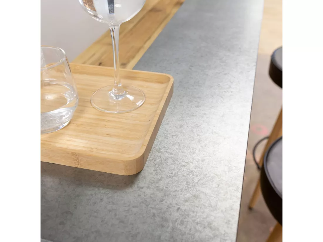 Meuble bar en bois recyclé 180 cm Garance