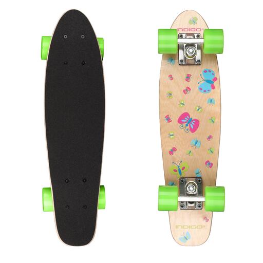 Skate De Madera Butterfly Indigo 55,88 * 15,24 cm